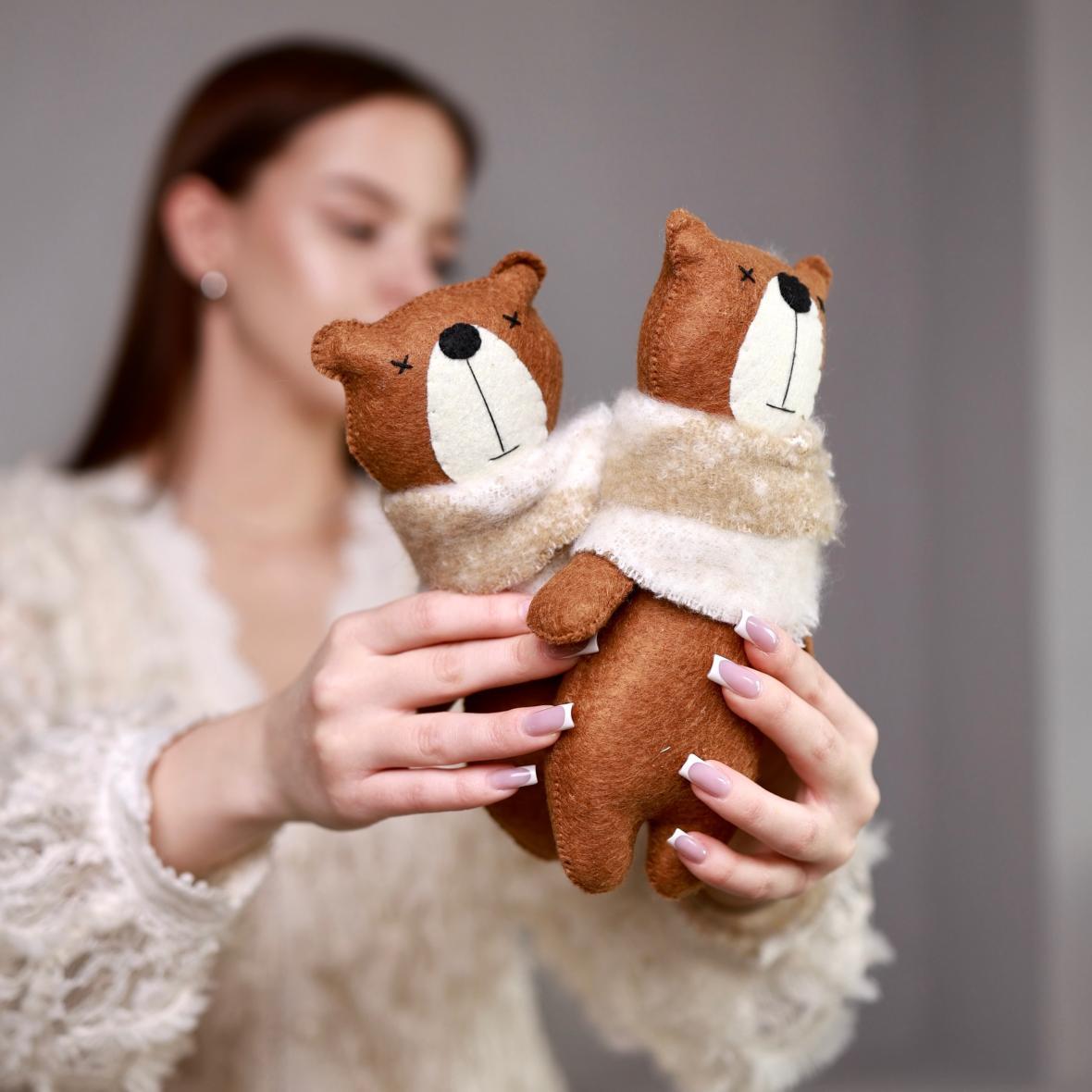 Авторская игрушка «Медвежонок»