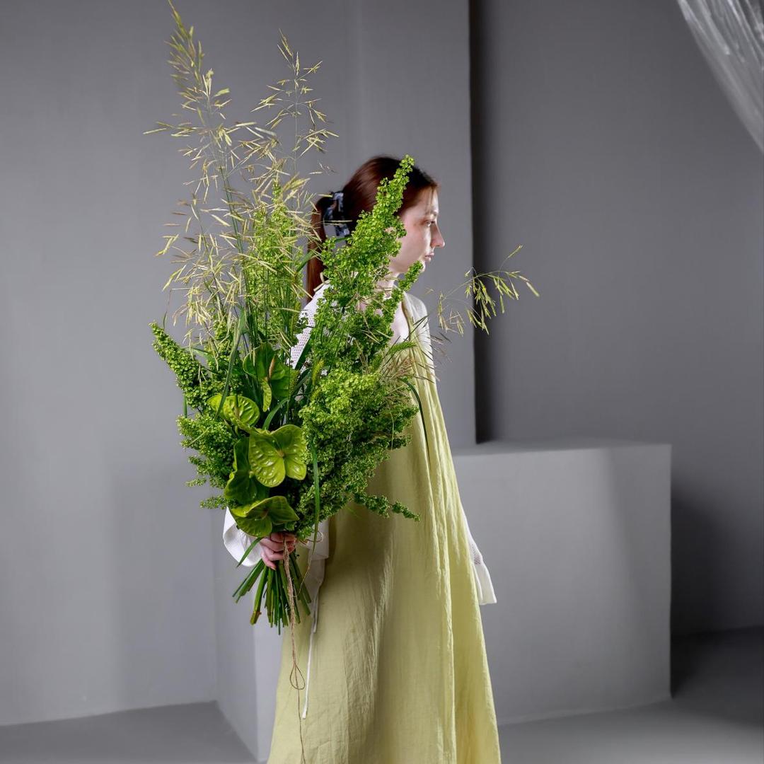 Авторский букет Сочная зелень