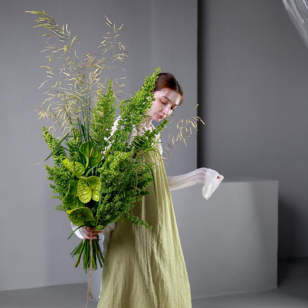 Авторский букет Сочная зелень