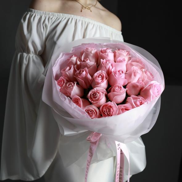 Монобукет из роз 40см